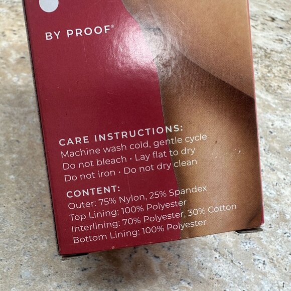 Lot O 4 Unders By Proof Period Thongs Womens Size M/L Black Light Absorbency - Picture 7 of 11